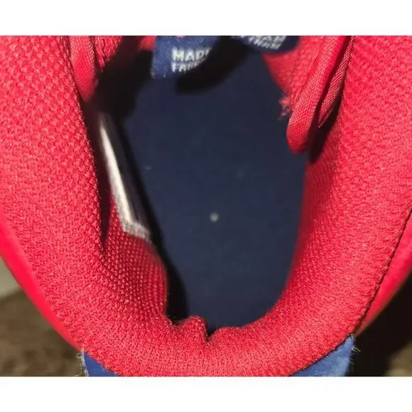 Air Force 1 High '07 LV8 Red Nike Air Used Sneakers Men's 7.5 US - Picture 9 of 13